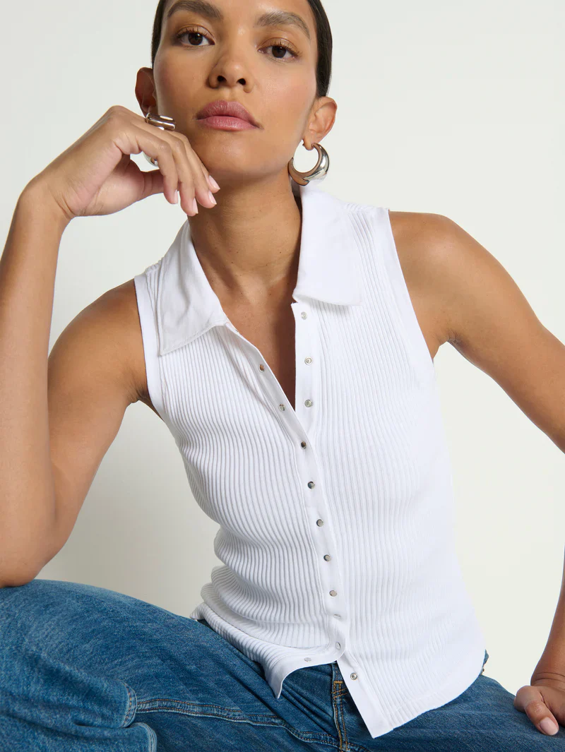 NATION Jaylin Polo Top