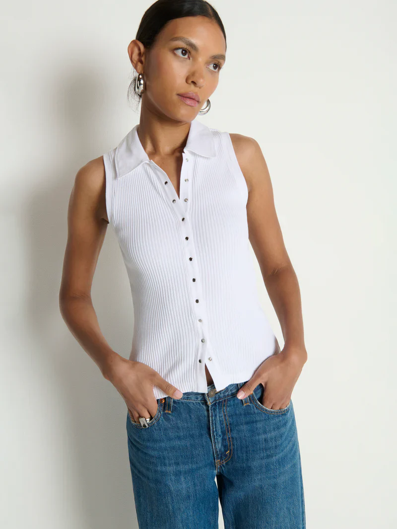 NATION Jaylin Polo Top