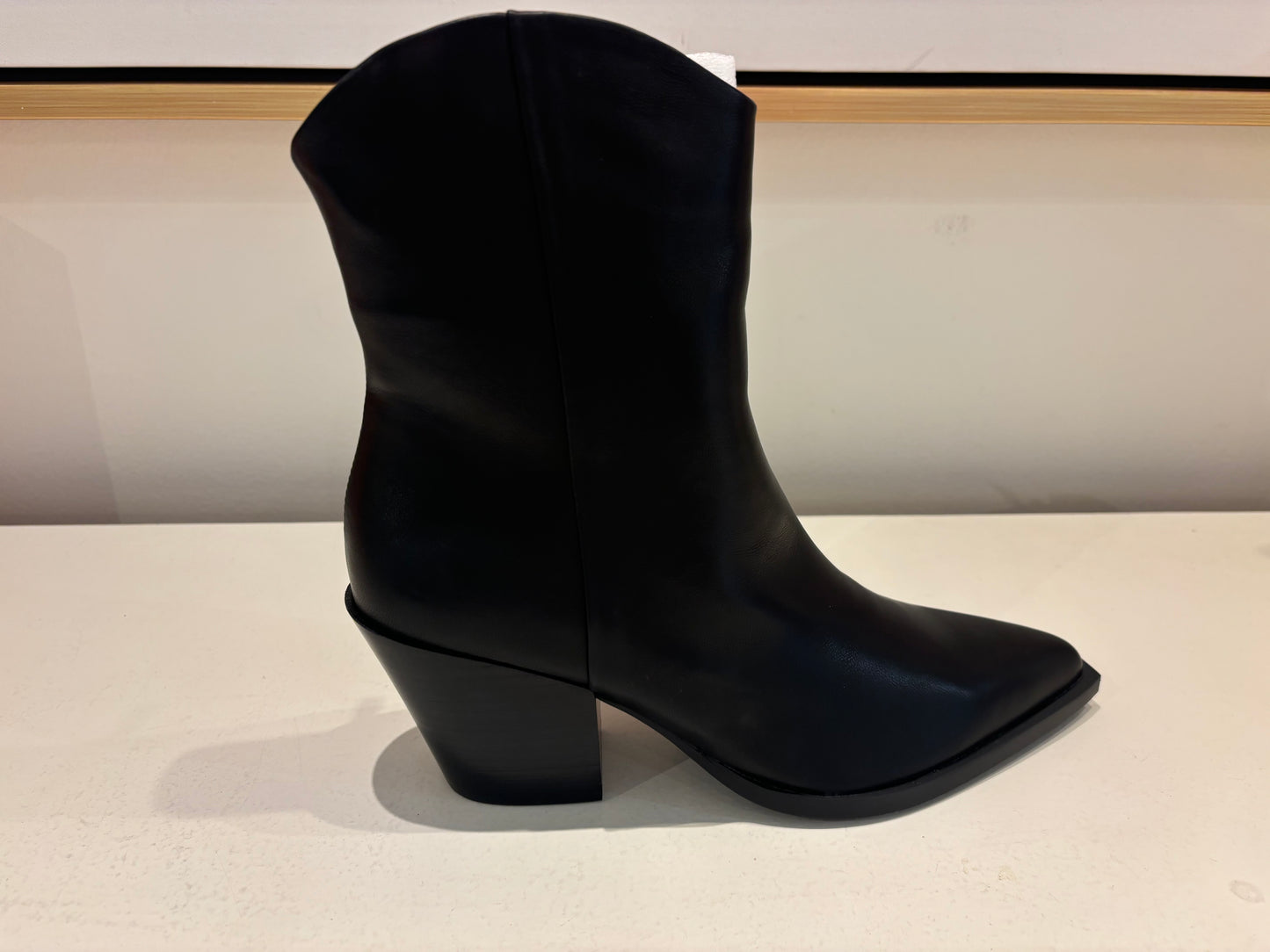 Billini Maysa Black Leather Boot