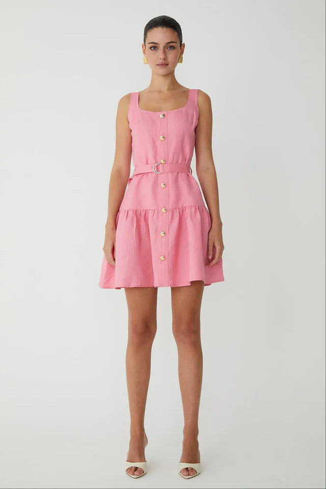 JS71 Cari Pale Pink Dress