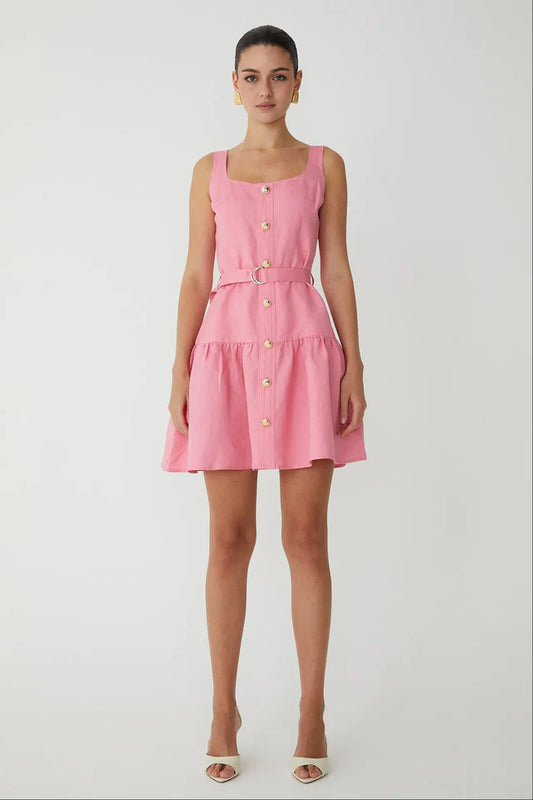 JS71 Cari Pale Pink Dress