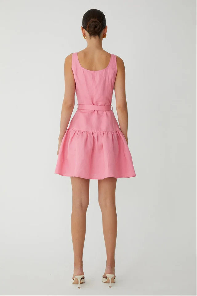 JS71 Cari Pale Pink Dress