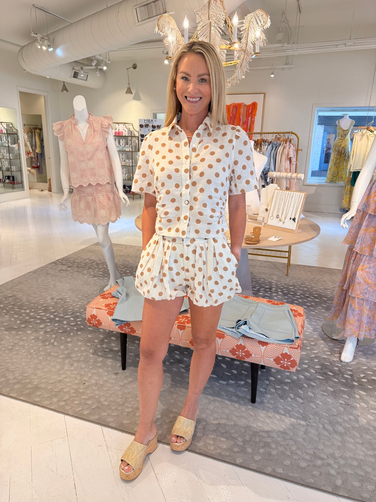 Love the Label Elle Polka Dot Set