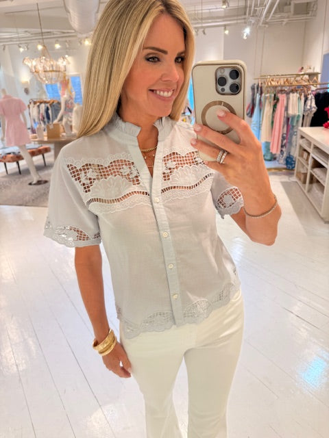 THML Emma Lace Top