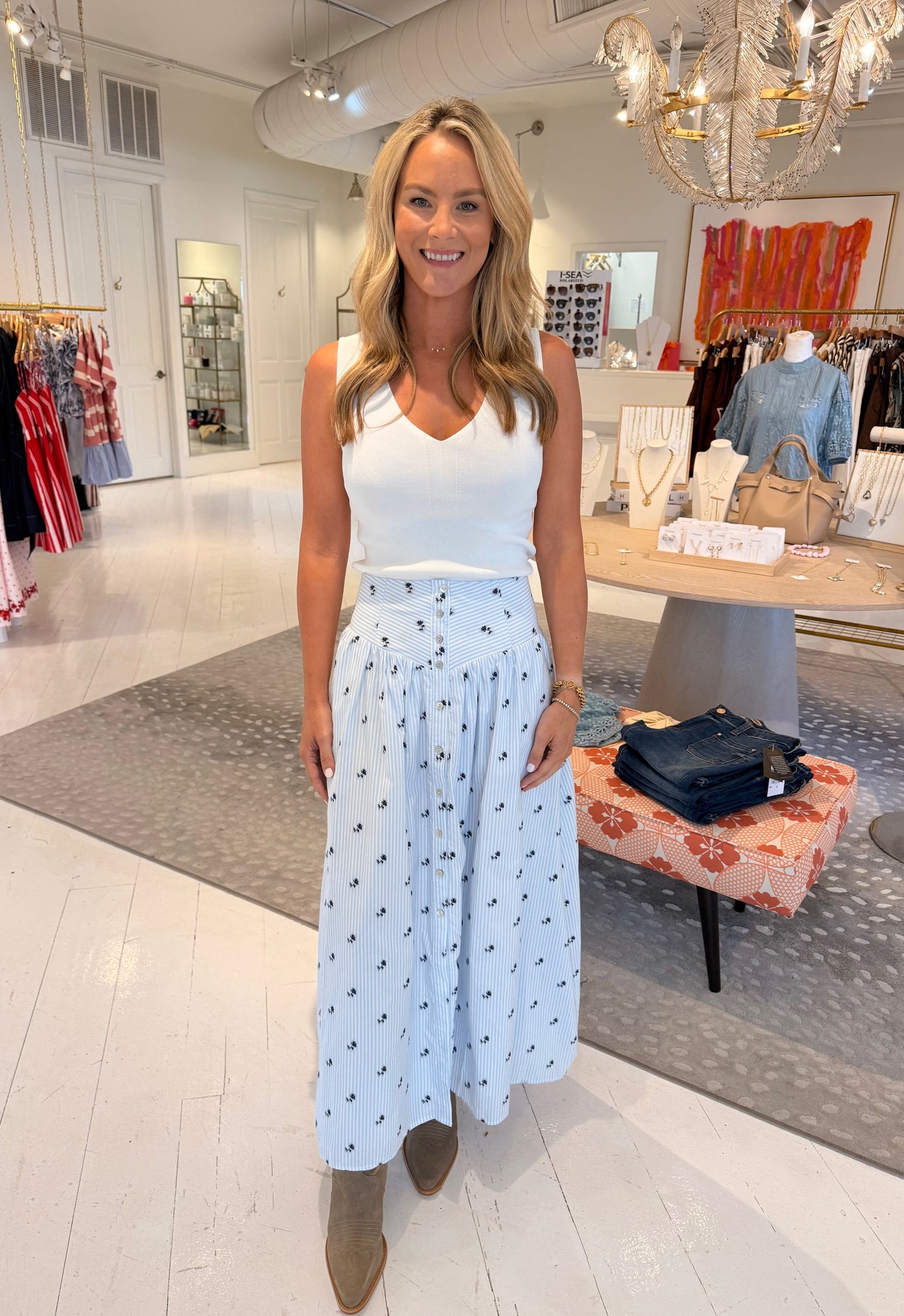En Saison Veronica Maxi Skirt