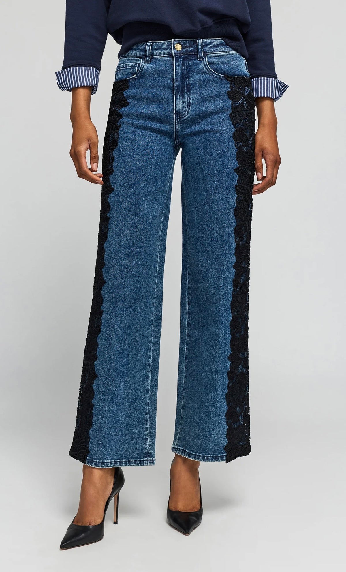 Generation Love Georgia Lace Combo Jeans