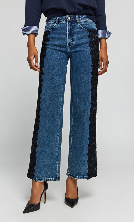 Generation Love Georgia Lace Combo Jeans