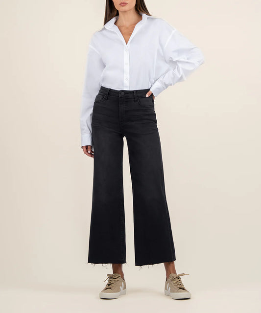 KUT Meg High Rise Wide Leg Jean