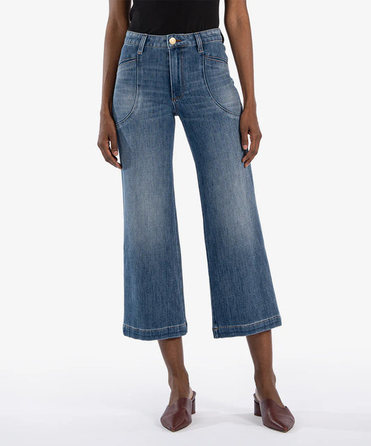 KUT Meg High Rise Wide Leg