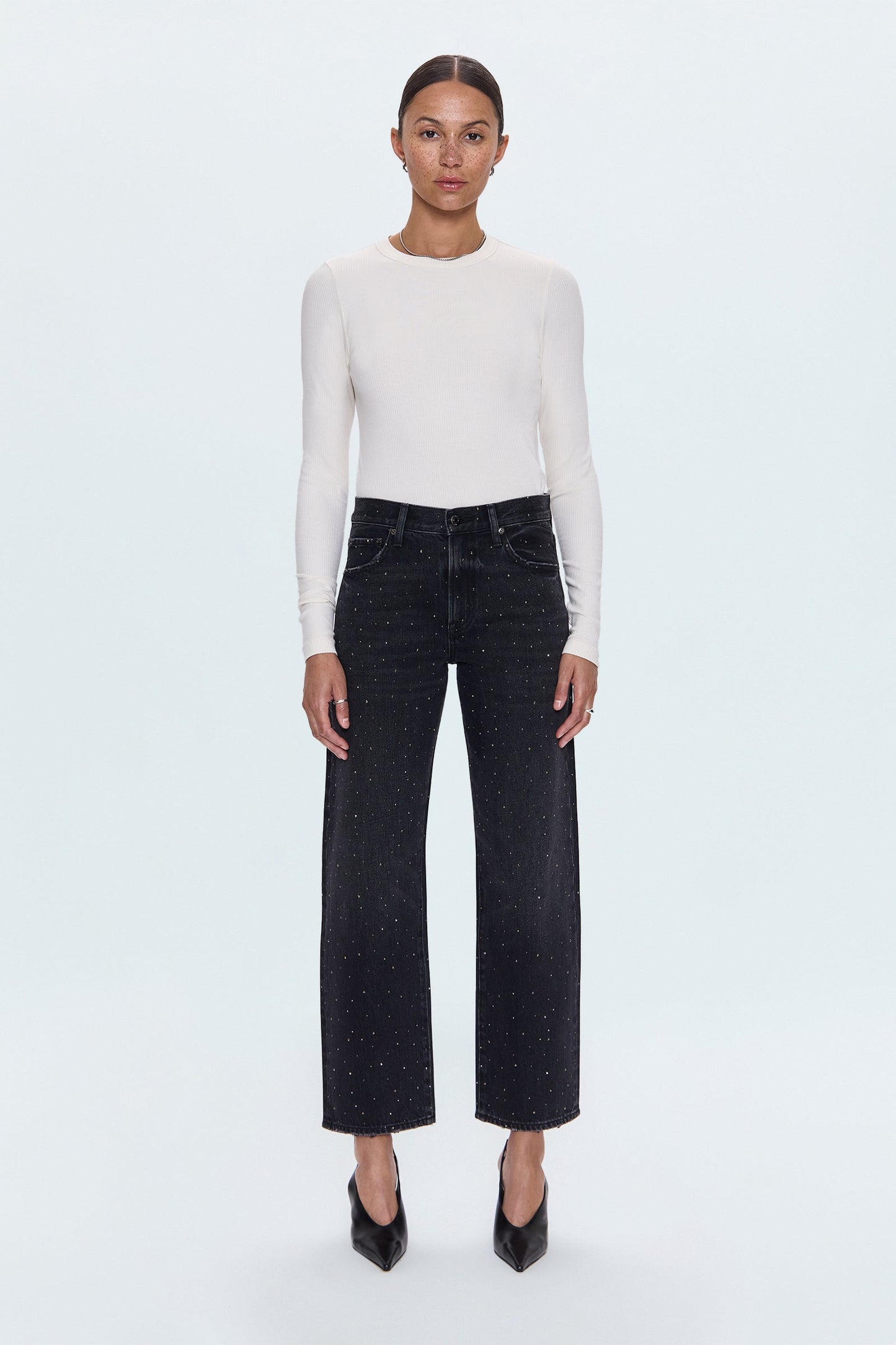 Pistola Eli High Rise Barrel Jean