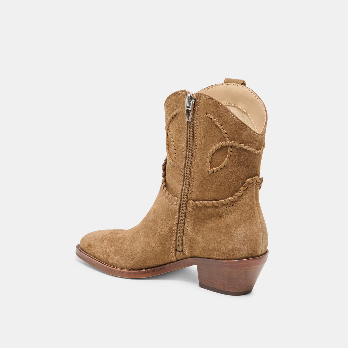 Dolce Vita Rudo Boots In Brown Suede