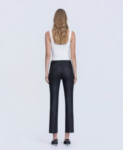 Vervet Colleen High Rise Coated Slim Straight