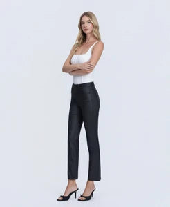 Vervet Colleen High Rise Coated Slim Straight