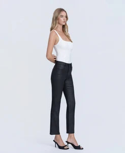 Vervet Colleen High Rise Coated Slim Straight