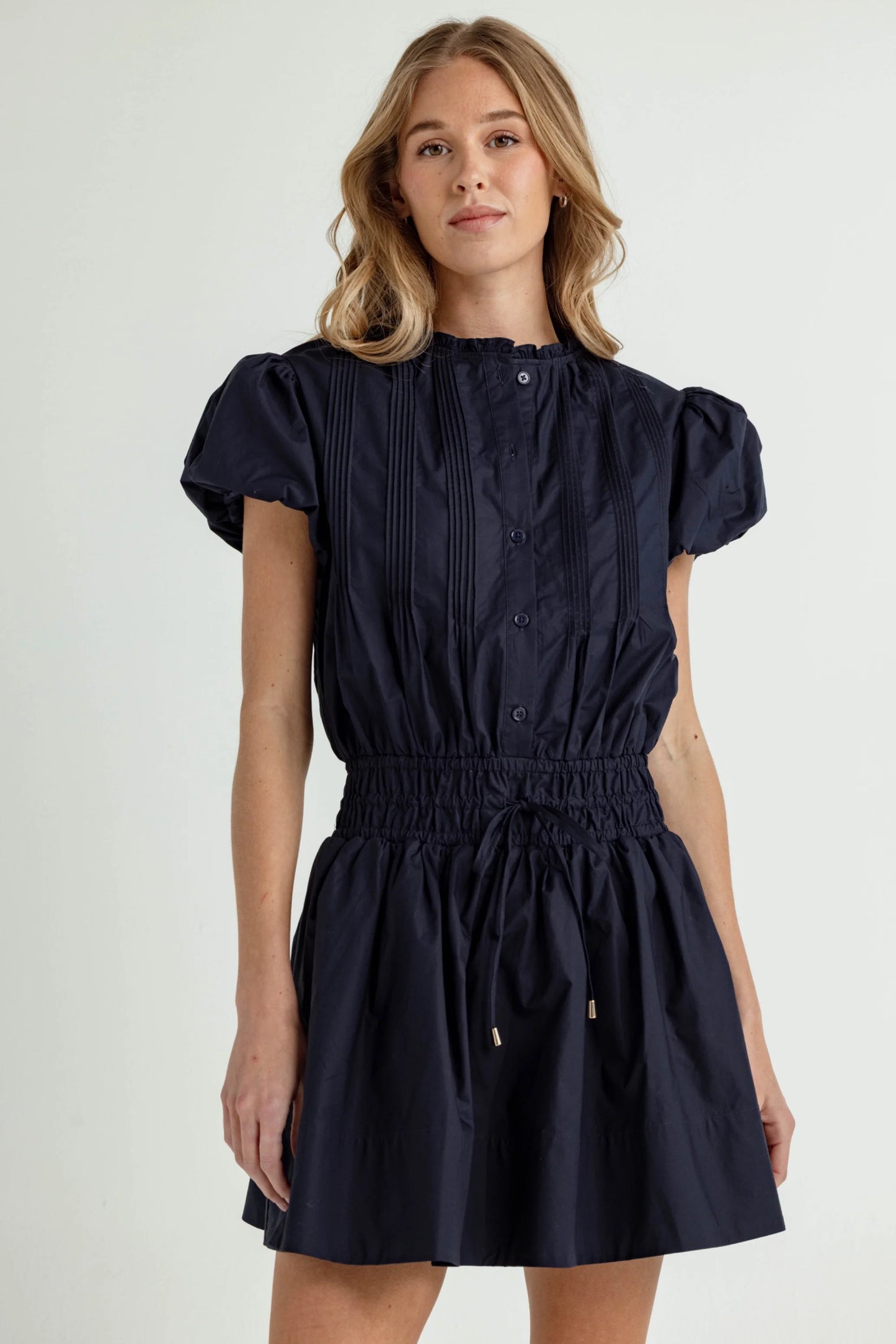 We Are Sunday Anna Poplin Poppy Mini Dress