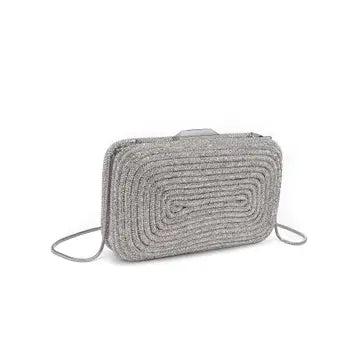 Shireen Evening Bag in Silver