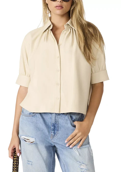 Steve Madden Anders Top in Bone