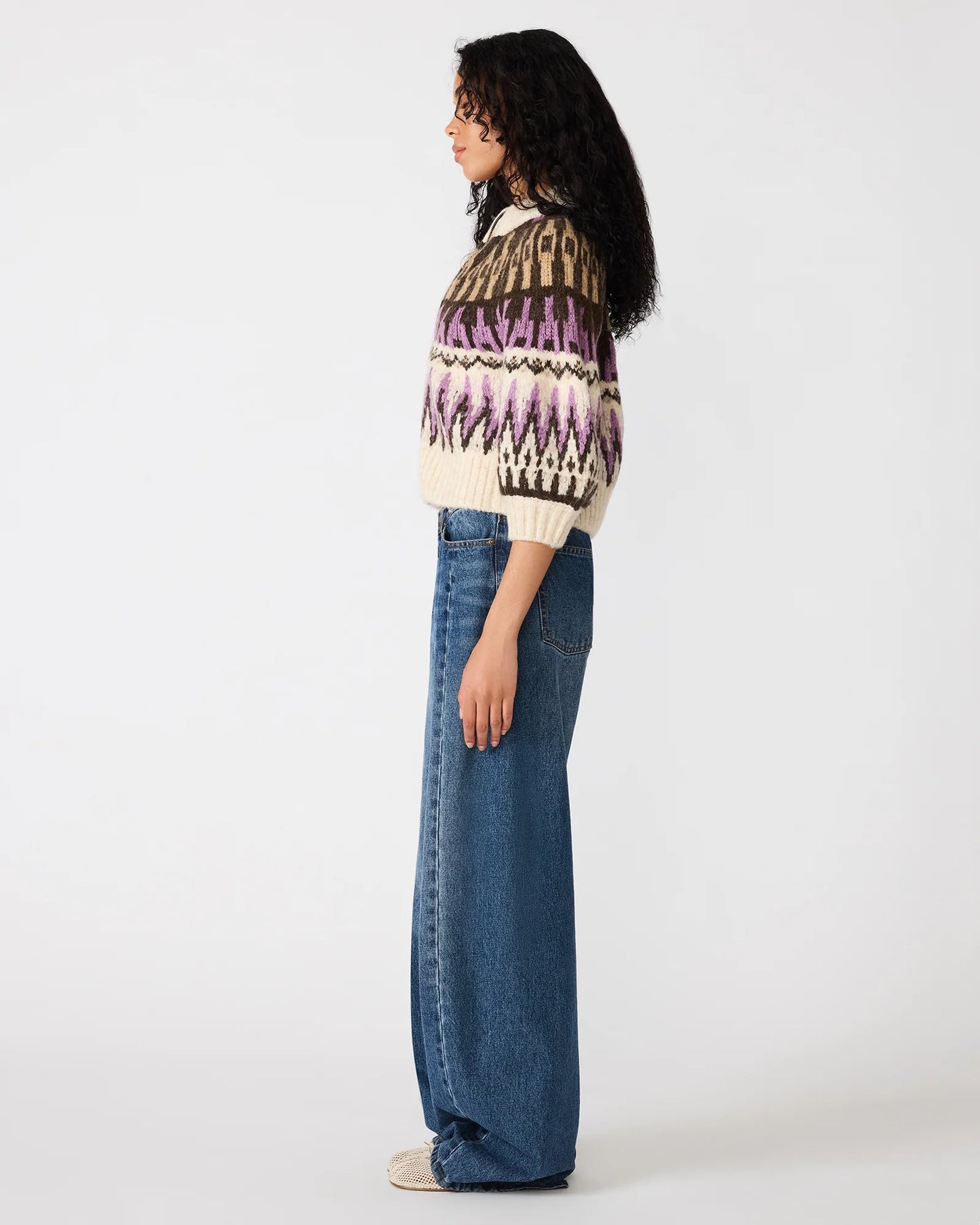 Steve Madden Adley Zip-up Sweater