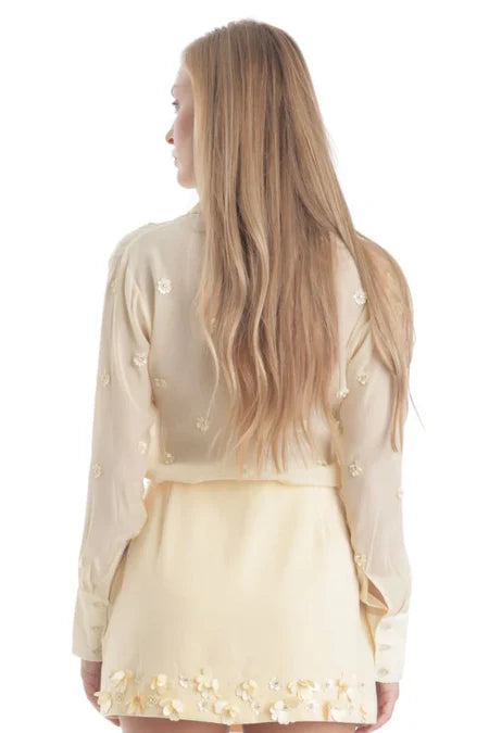 Karina Grimaldi Ayla Embroidered Skort