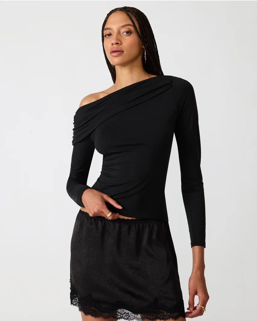 Steve Madden Ryder Top in Black