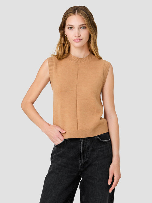 French Connection Vertical Crewneck Top