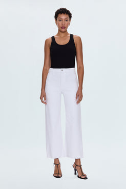 Pistola Penny High Rise Wide Leg Jean - Blizzard