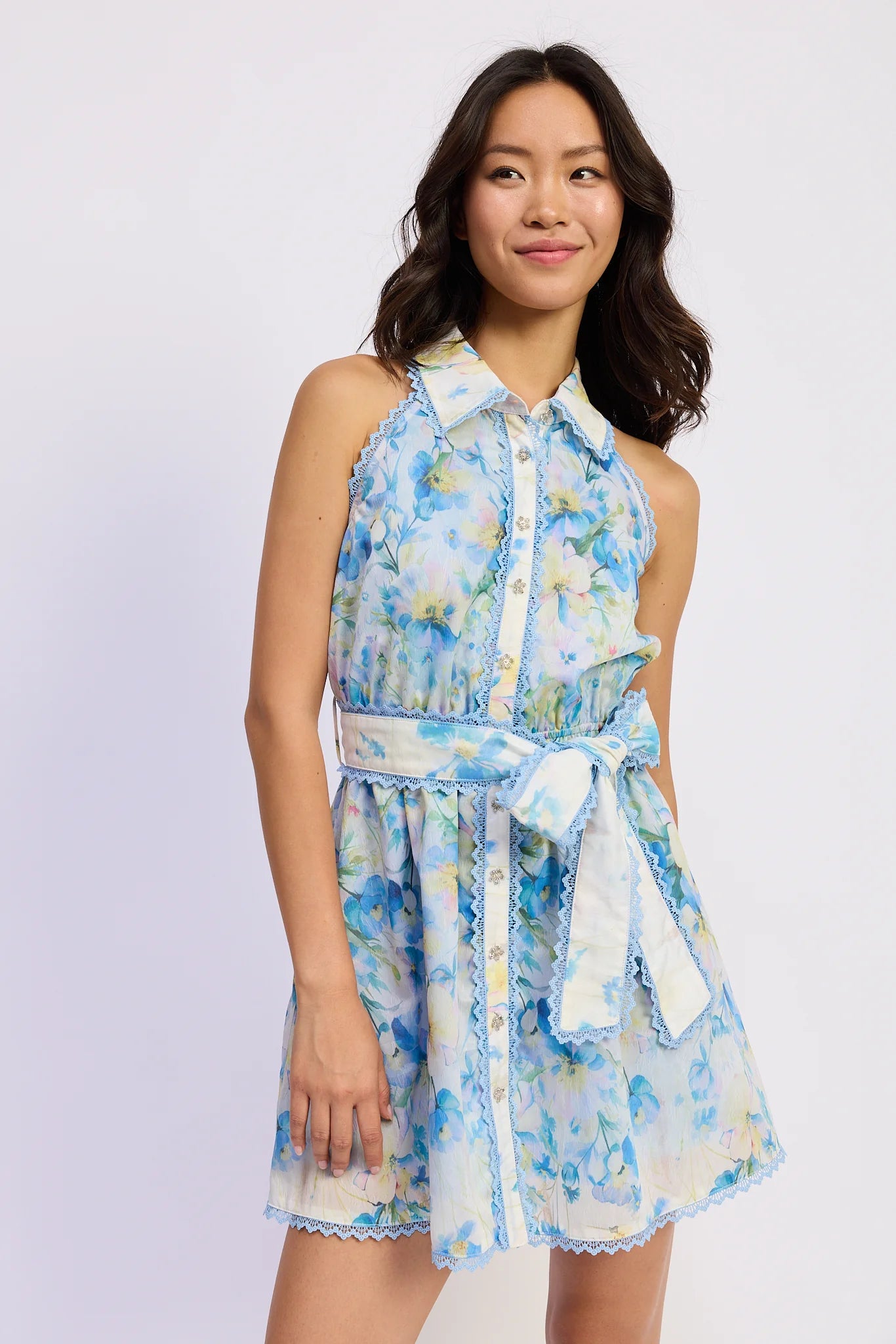 En Saison Vivian Mini Shirt Dress