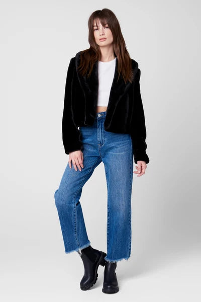 Tailiah Cropped Fur Jacket