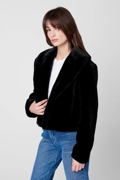Tailiah Cropped Fur Jacket