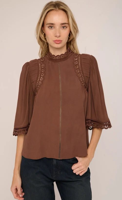 Fiona Short Sleeve Top