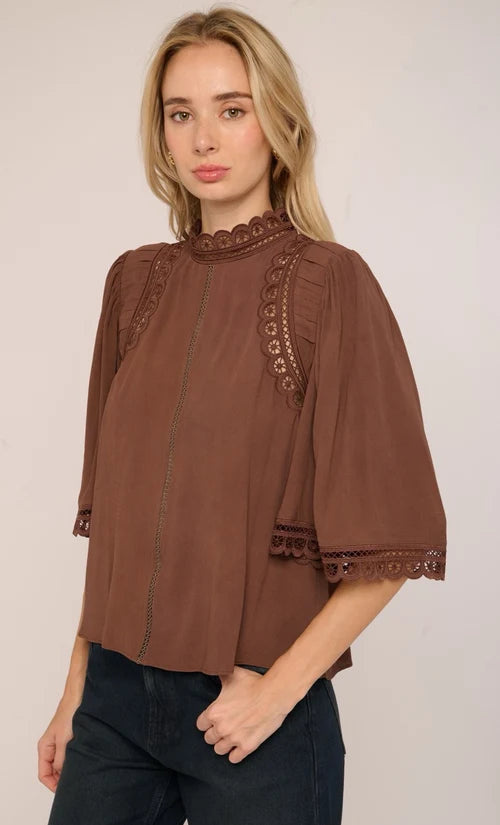 Fiona Short Sleeve Top