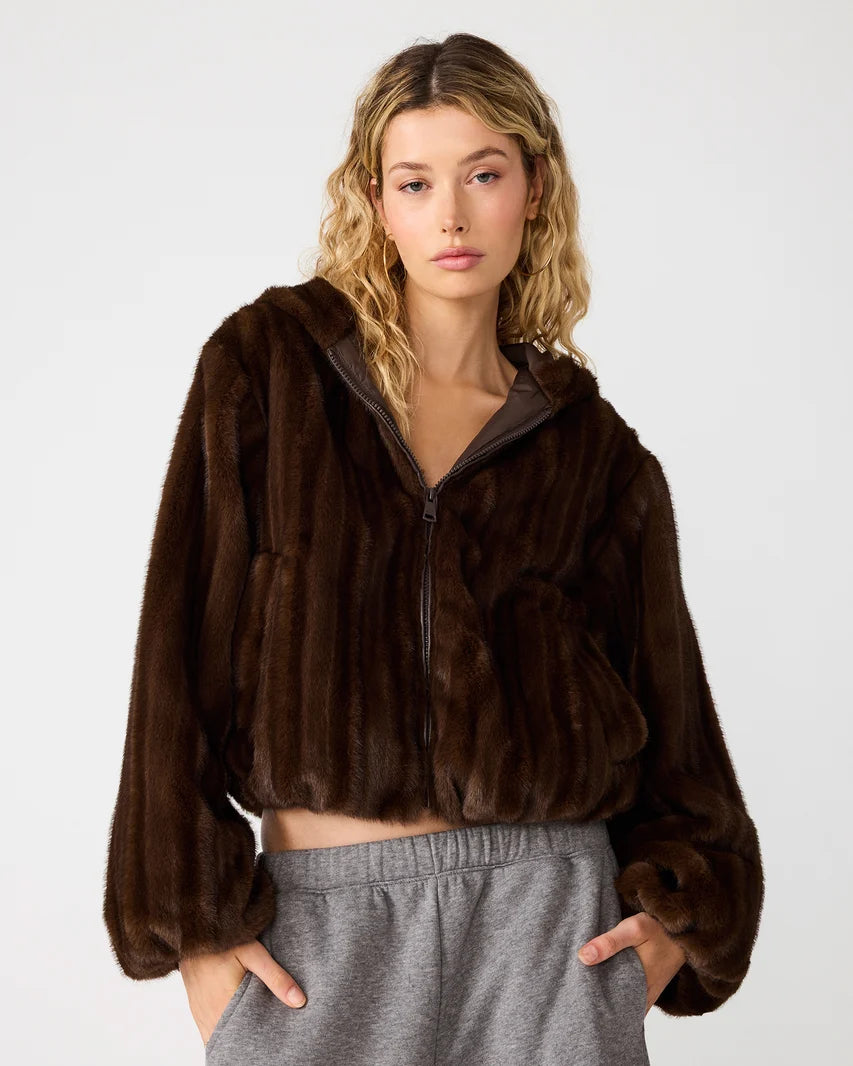Steve Madden Jacket in Brown