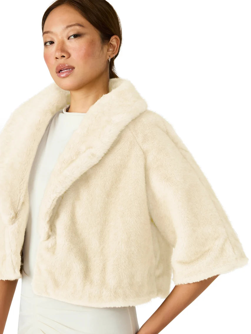 Steve Madden Hestia Coat in Cream