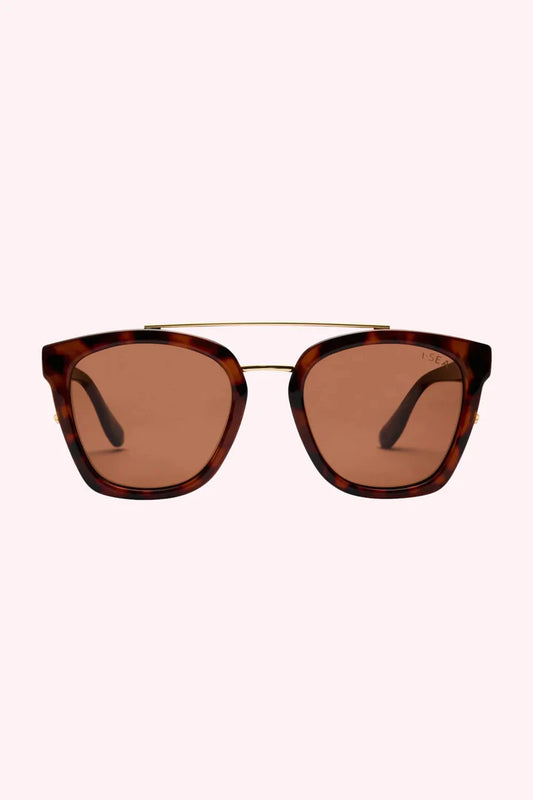 I-SEA Chloe Tort/Brown Sunglasses
