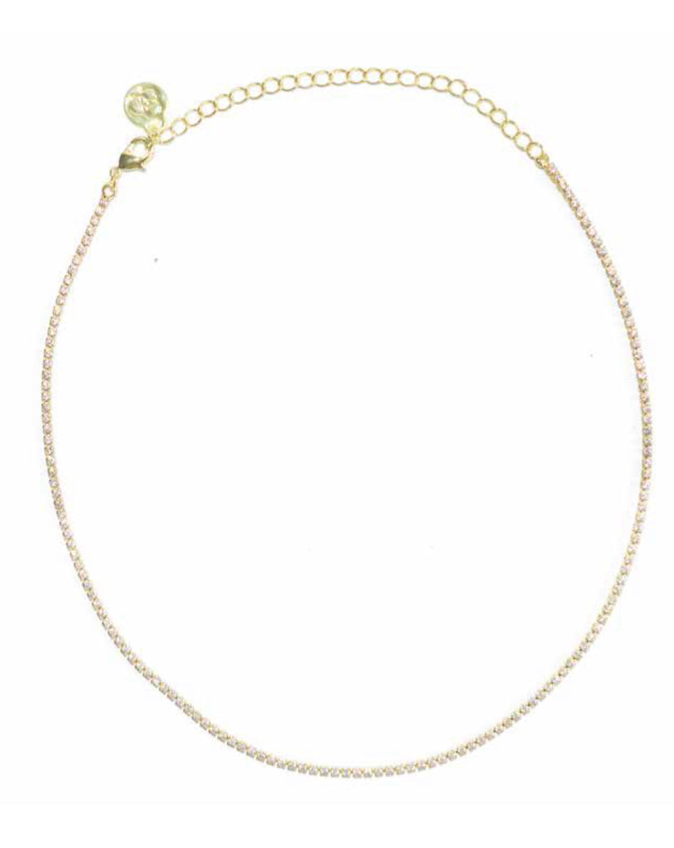 Cloverpost Shimmer Choker Necklace
