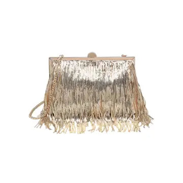 Celestia Evening Bag in Gold