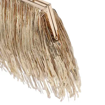 Celestia Evening Bag in Gold