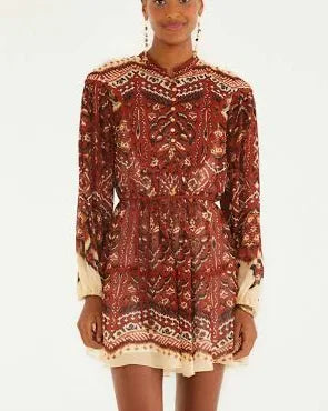 Farm Rio Ainika Pineapple Sand Dress