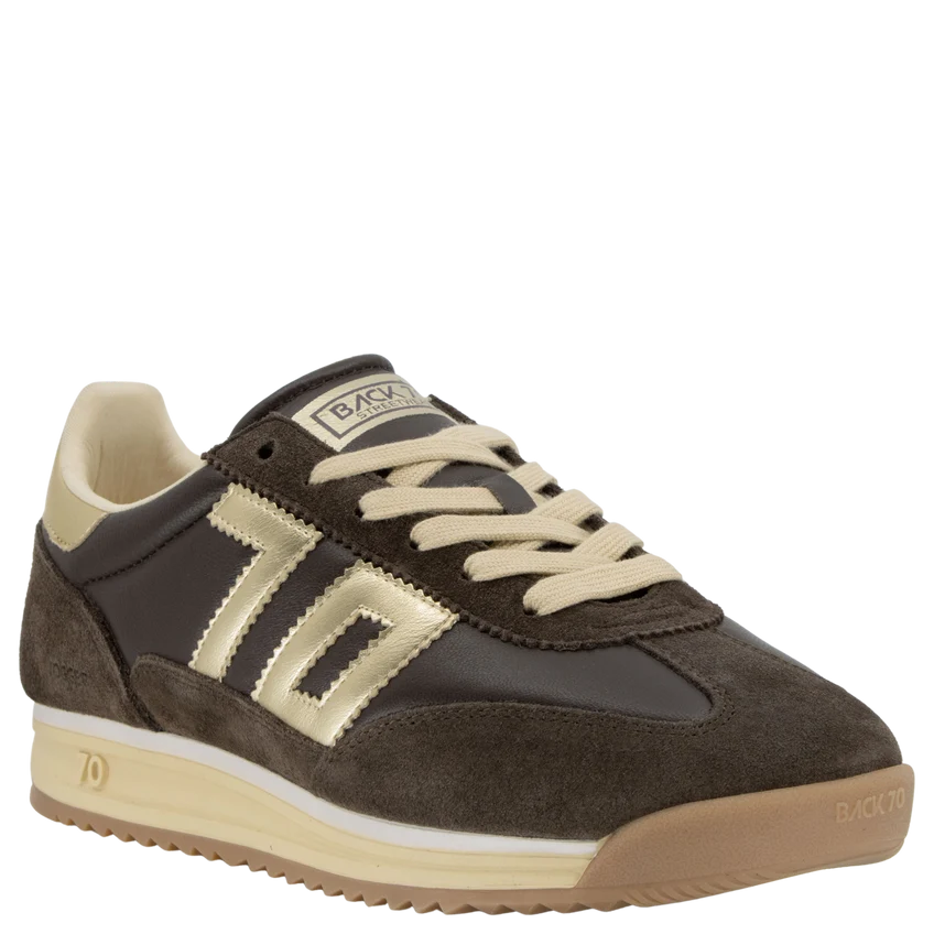 BACK 70 JOGGER in COFFEE GOLD Sneakers
