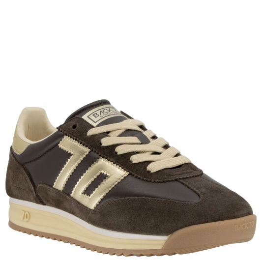 BACK 70 JOGGER in COFFEE GOLD Sneakers