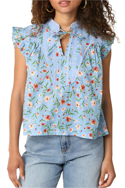 Hattie Floral Sleeveless Top