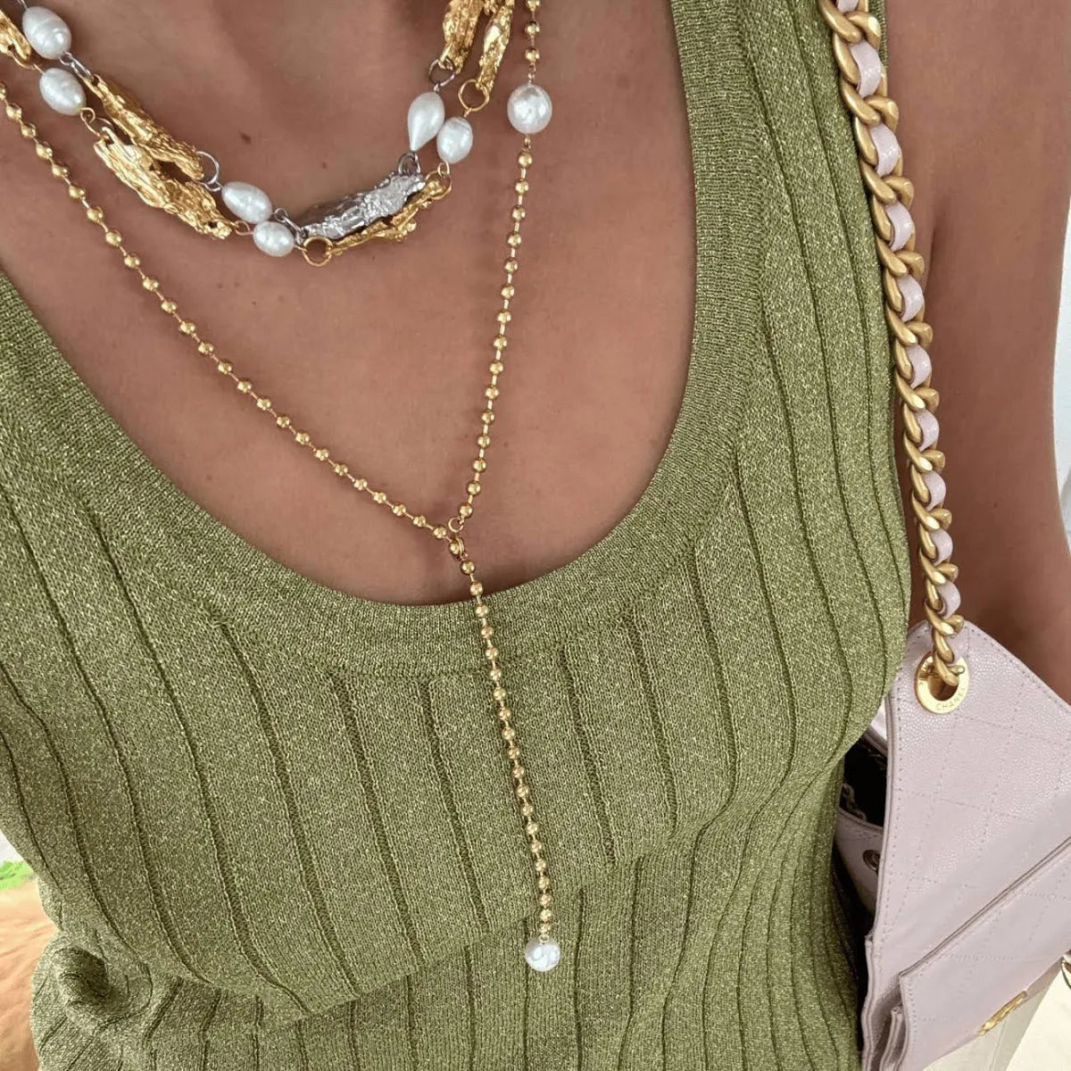 Bracha Isla Lariat Necklace