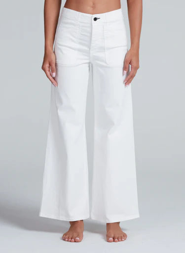 ASKK Jam Wide Leg Twill Pants