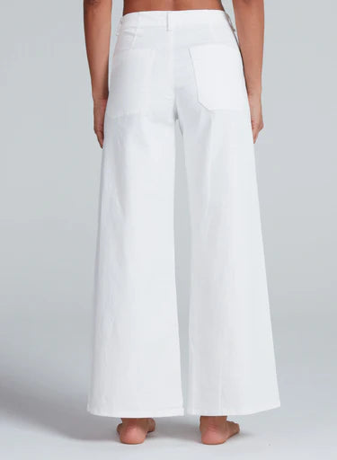 ASKK Jam Wide Leg Twill Pants
