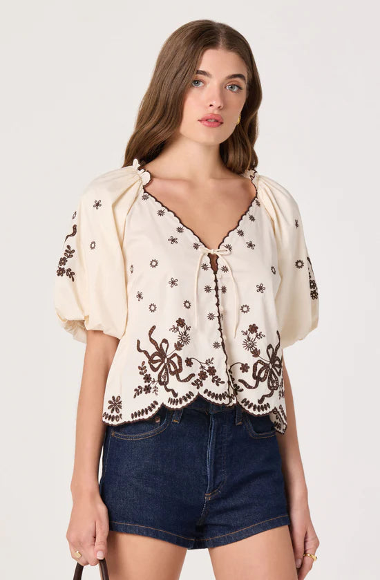 ASTYR The Label Lucia Top