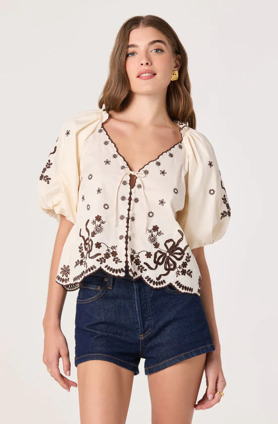 ASTYR The Label Lucia Top