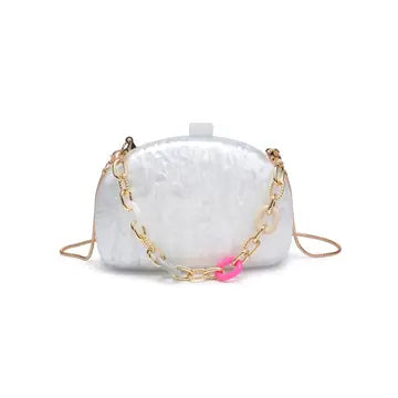 Morgan Evening Bag in Ivory