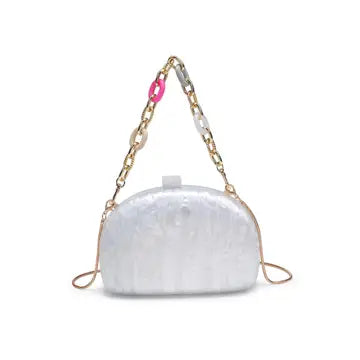 Morgan Evening Bag in Ivory