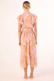 MISA Florance Midi Dress