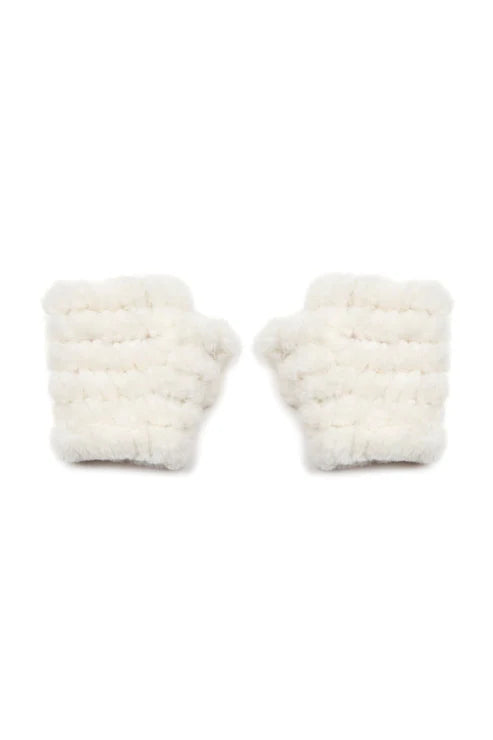 The Mandy Faux Fur Mittens